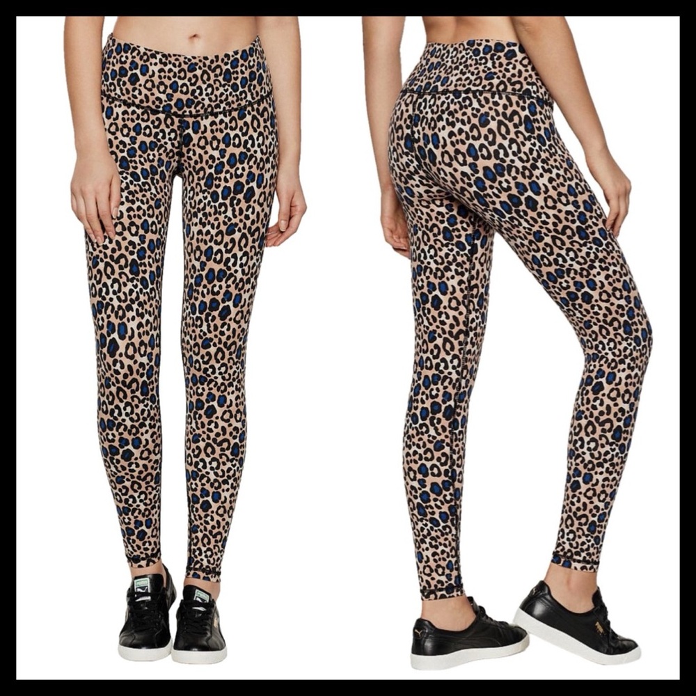 VICTORIA’S SECRET KnockoutTight
Tan, Blue & Black Leopard